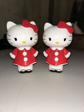 Pair Of Hello Kitty Ceramic Piggy Bank 9 1/2 Inches Tall (2012) picture