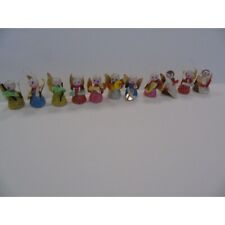 Vintage Christmas Band Of 11 Angels Handmade 1960's Made In Japan Gold Wings picture