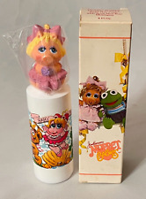Vintage Avon Muppet Babies Finger Puppet Miss Piggy 1985 No Tear Shampoo NIB NOS picture