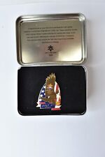 2002 Salt Lake City Winter Olympic Games July 4th 2001 Bald Eagle Pin 0631/1000 picture