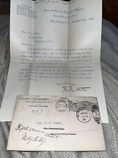 1896 Letter from Foreign Affairs Chair Congressman Hitt on Cuban Dispatches picture