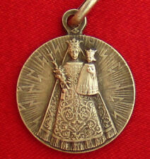 Vintage MARIA EINSIEDELN Medal MARY JESUS SWISS Religious Catholic Holy Pendant picture