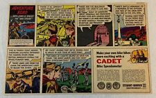 1966 Cadet Bike Speedometer cartoon ad ~ MILITARY ACADEMY AT WEST POINT picture