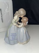 PRECIOUS MOMENTS My Dearest Granddaughter Blessings Love Music Box Figurine 2006 picture