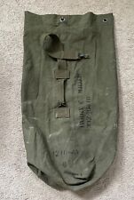 WWII US Army Duffle Bag Named 1944 Fraser Products picture