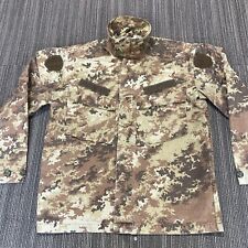Italian Military Desert Vegetato Shirt Mens Medium Desert Camo Camouflage Canvas picture