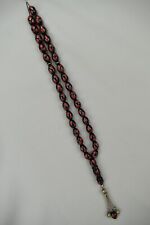 Antique Islamic Ottoman Black and Red Coral Prayer Beads picture