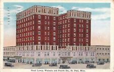 Postcard Hotel Lowry Wabasha + Fourth Sts St Paul MN  picture
