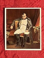 1934 ECKSTEIN-HALPAUS-GREATS OF WORLD HISTORY-NAPOLEON I CARD #104-SO RARE picture