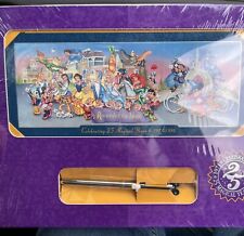 Disney Remember The Magic 25th Anniversary Commemorative Ticket And Pen Set New picture