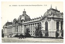 PARIS Le Petit Palais des Champs Elysees French Building France Postcard picture