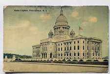 State Capitol Rhode Island Providence R.I. Postmark 1913 Vintage Postcard picture