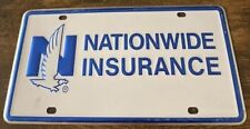 Vintage Nationwide Insurance Booster License Plate Agent picture
