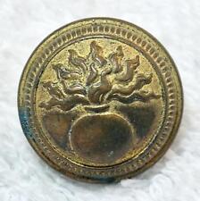 French National Police Button Pomegranate 13/16
