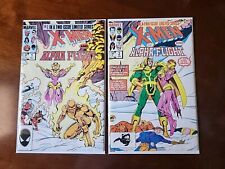 X-Men and Alpha Flight #1-2 Complete Limited Series Full Run MARVEL - HIGH GRADE picture