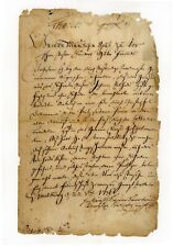REDUCED German Letter Fraktur 1736 Hesse picture