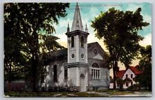 eStampsNet - Postcard First Congregational Church Parsonage Plymouth WI picture