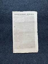 US War of 1812 Day After Declaration of War Original Newspaper, American Milita picture