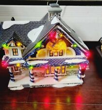 Dept 56 Snow Village The Jingle Bells House #55380 Plays Sounds Music & Lights  picture