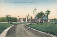 POTSDAM NY - Bayside Cemetery Entrance and Lodge - udb (pre 1908) picture
