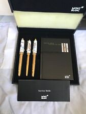 Montblanc Meisterstuck 2003 Annual Edition Set, 18K Medium Nibs-Mint picture