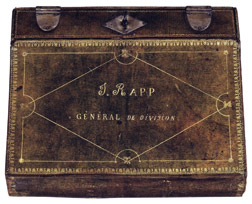 Portfolio and writing case of General Jean Rapp