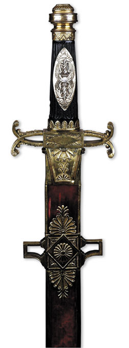 Sword of the Chief of Heralds, used to proclaim Napol�on  emperor