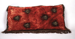 Foot cushion used at coronation of Napolon