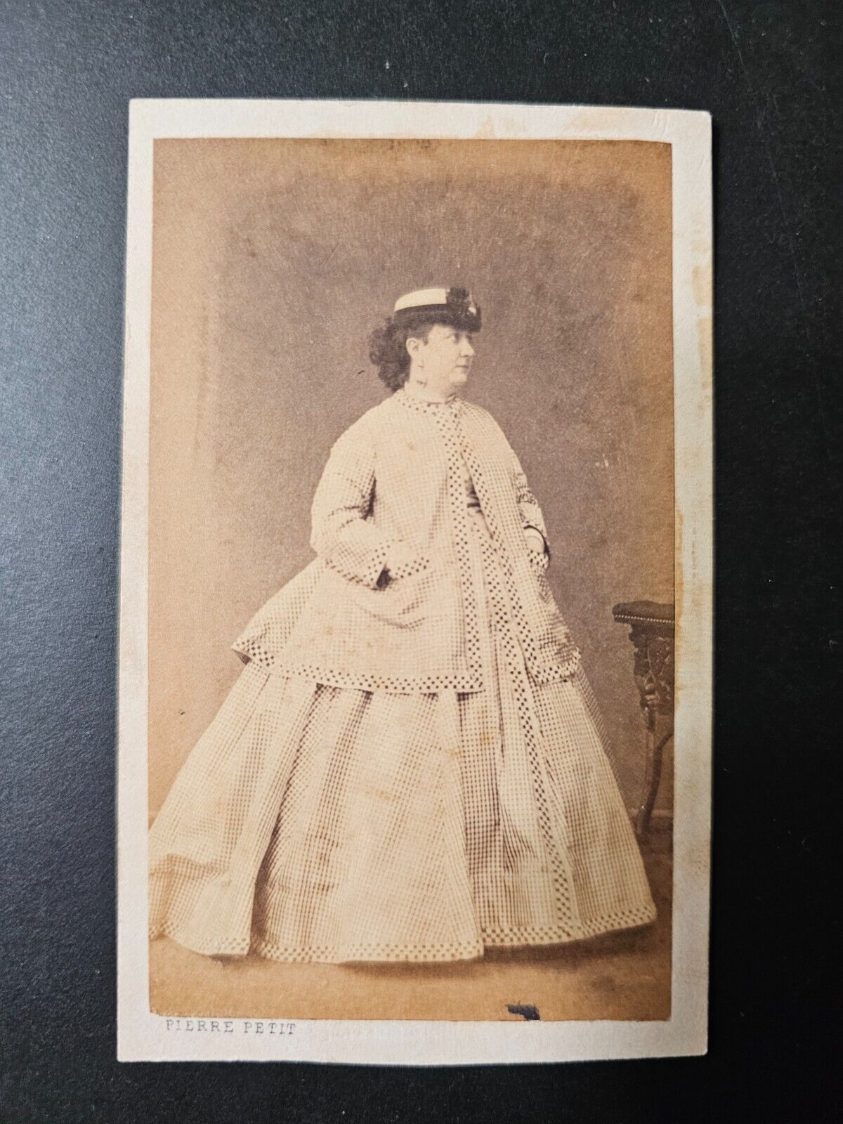 French actress/opera singer Suzanne Lagier (1833 – 1893)  (CDV) Pierre Petit