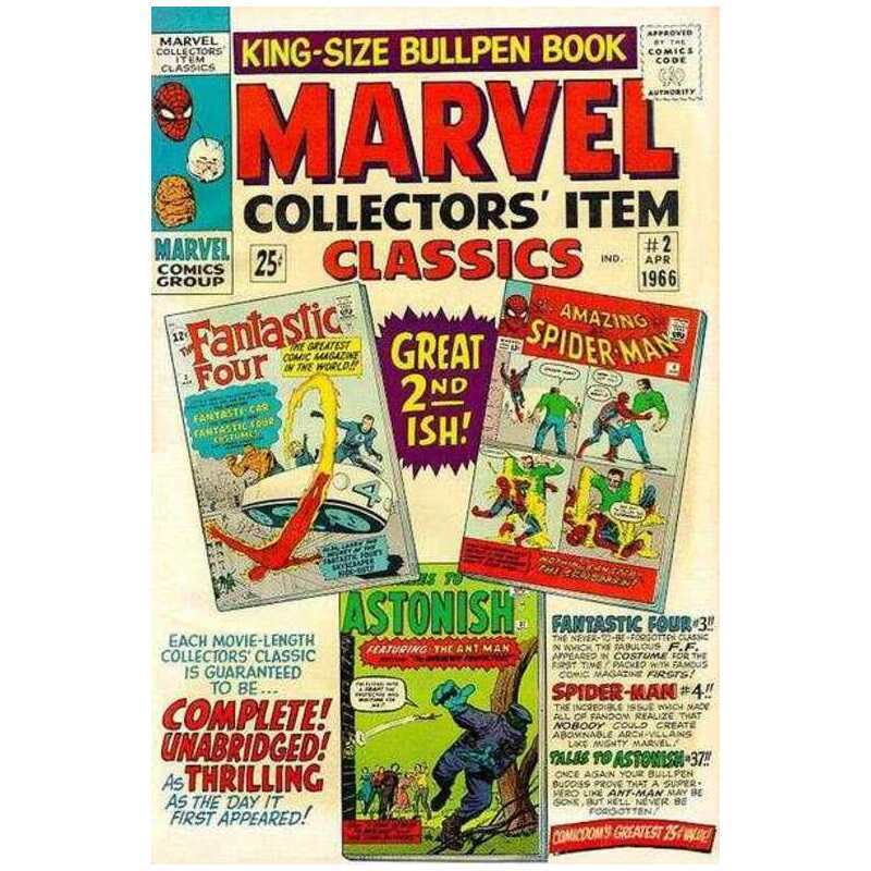 Marvel Collectors' Item Classics #2 in VF minus condition. Marvel comics [d%