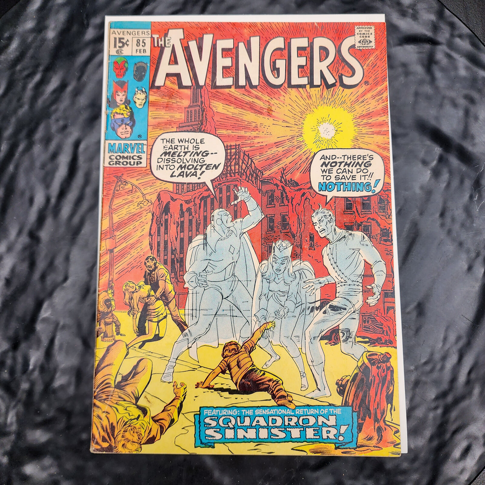 Avengers #85, 1st Squadron Supreme, Marvel 1971, Key Issue, Comic Book