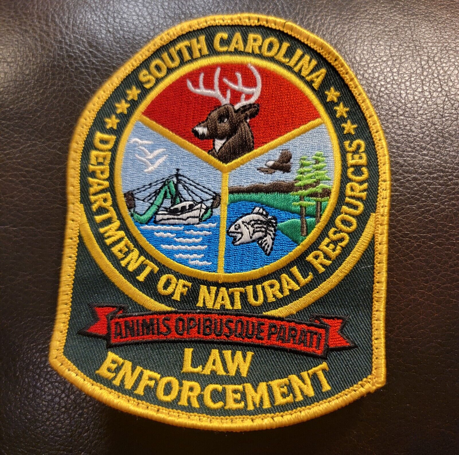 Authentic/Original SCDNR Game Warden Law Enforcement Patch