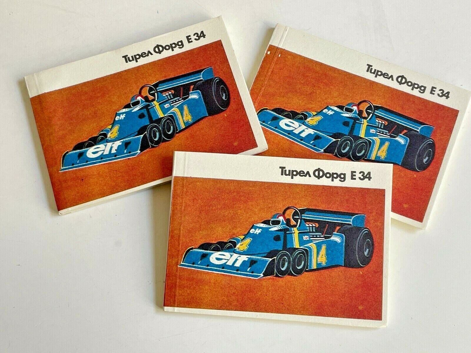 TYRRELL FORD F1 VINTAGE NOTEBOOK original from 1980\'s