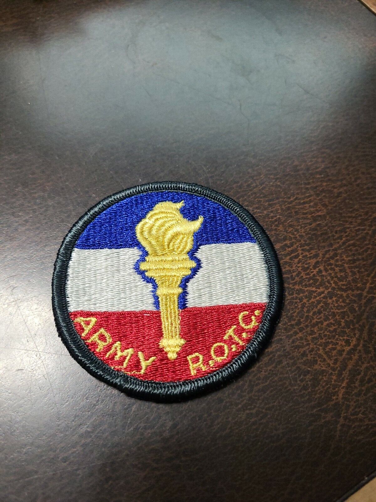 Vintage College University Army ROTC Patch 