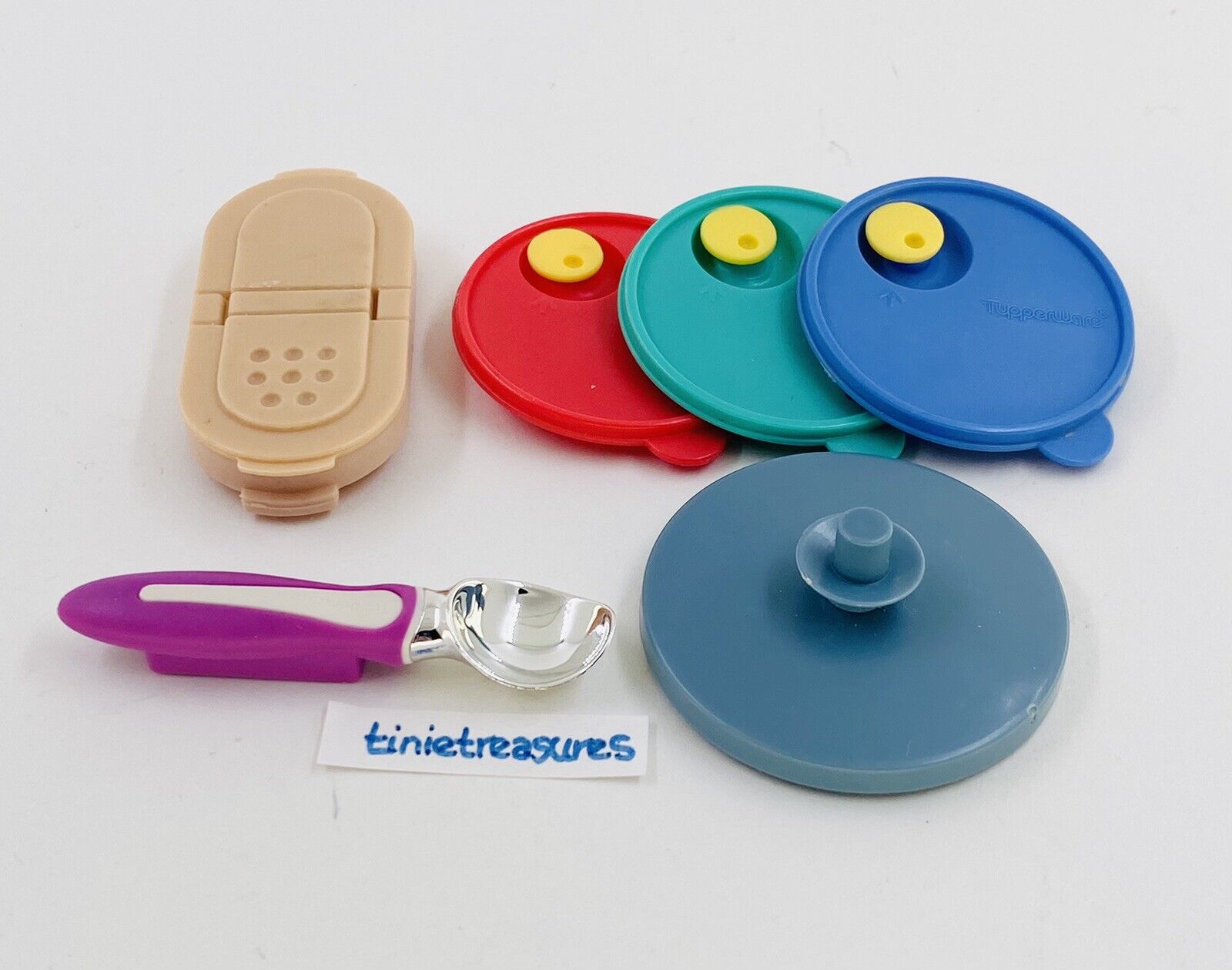 Tupperware Magnets Set Of 4 Mini Magnets Tinietreasures Fun Rare