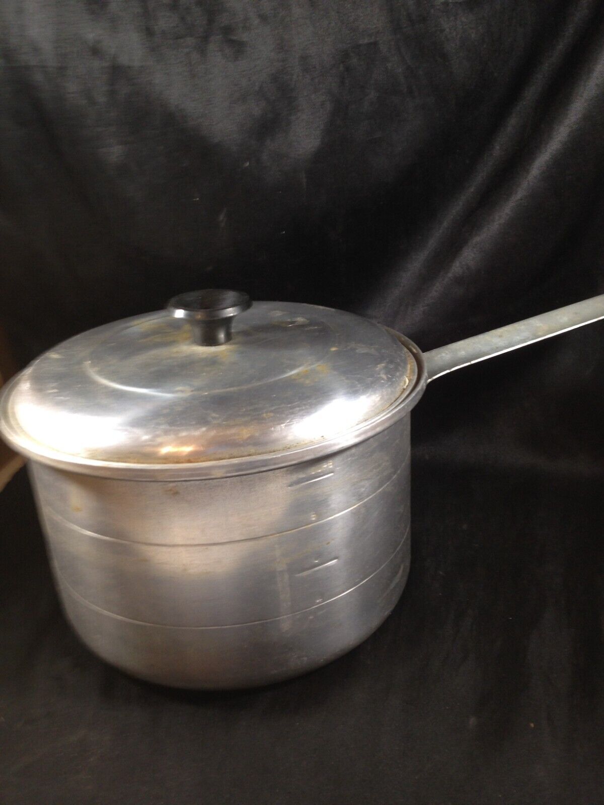 Vintage Comet Aluminum Sauce Cooking Pot 10 Cup Measuring