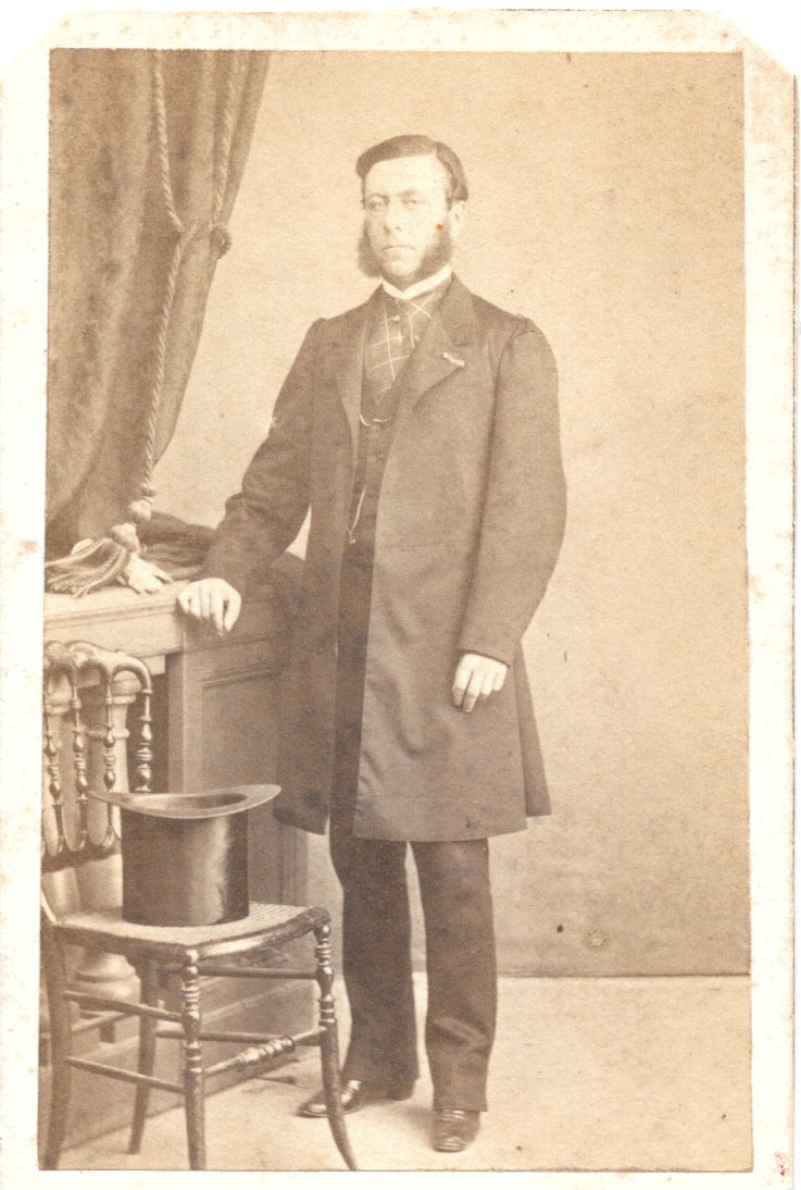 CDV photo Gustave Alfred CARITÉ mayor Oran Algeria circa 1862 T Dupont