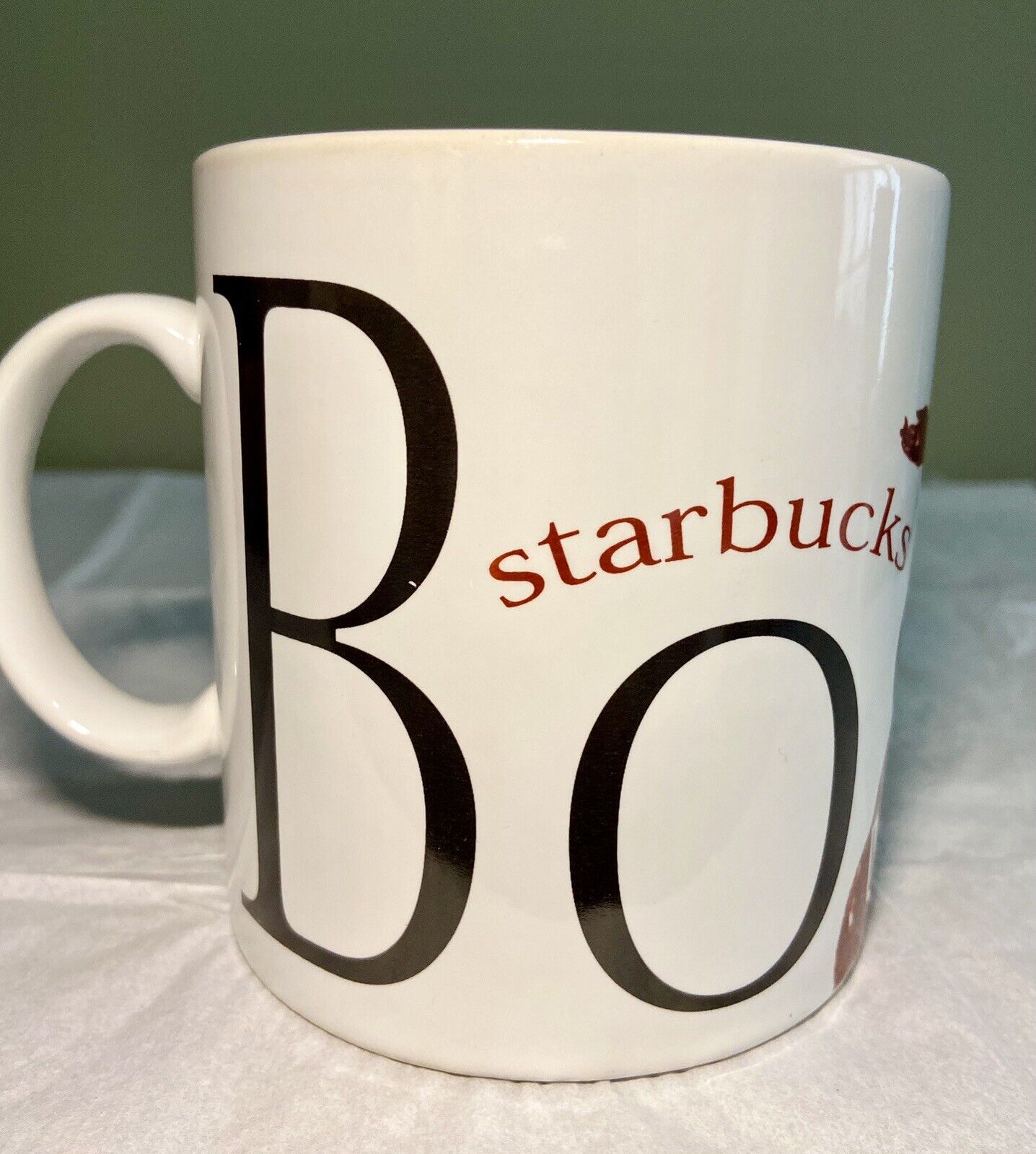 Starbucks Coffee  Boston City Collector Series  20 Oz Mug Cup 1994 Paul Revere