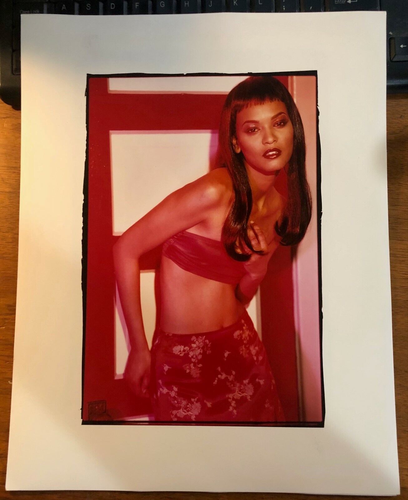 Actress Fashion Model Sexy Liya Kebede Photo Art by Steve Becker Chicago #D