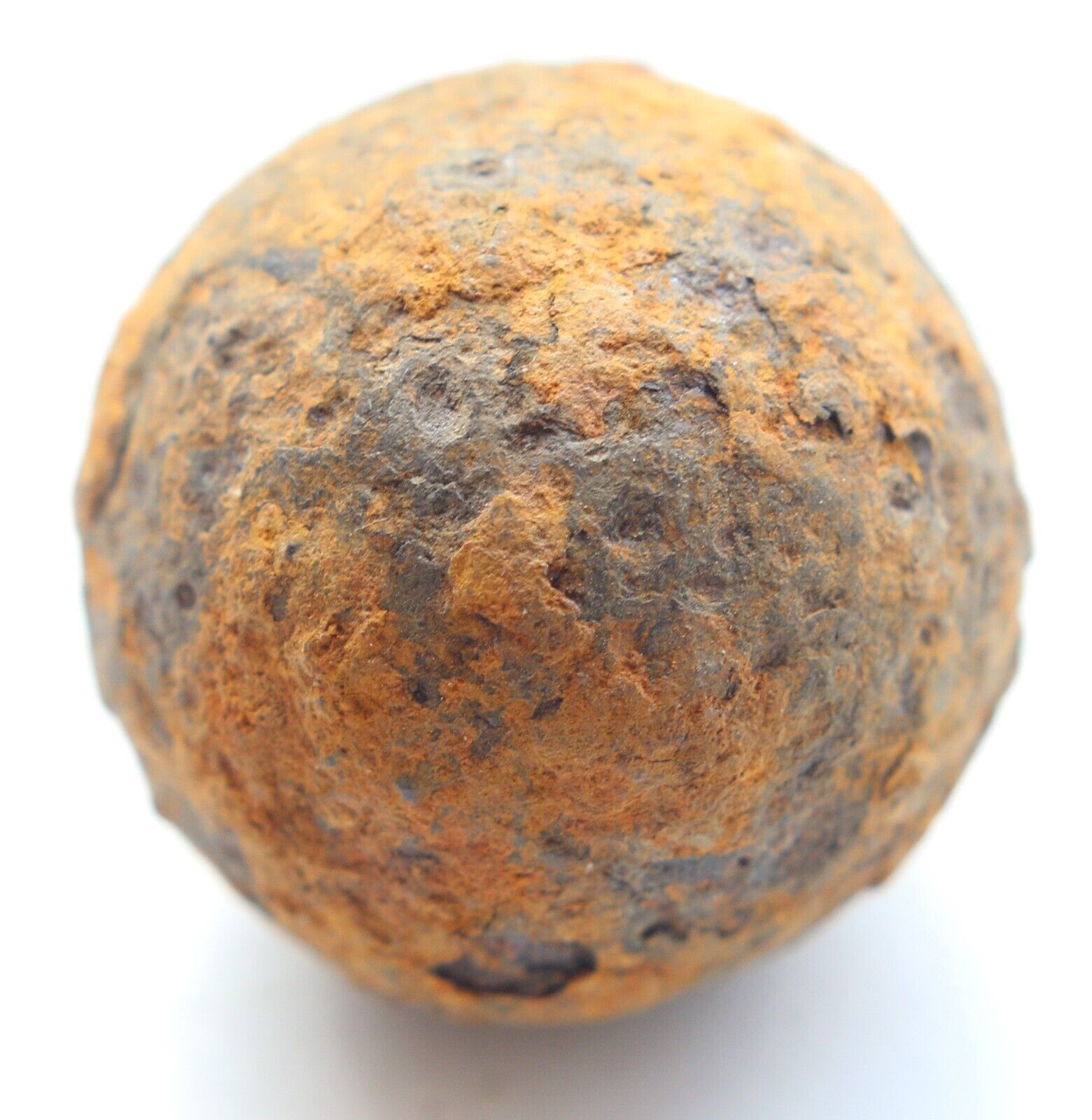 Small Iron Cannon Ball. Dug Relics. Napoleonic Wars. (Y24-04)
