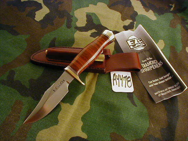 RANDALL KNIFE STANABACK DEALER SP,SS,#118,BC,TN,BSH,BL.-B.S,LEATHER,BBR*  #A4478