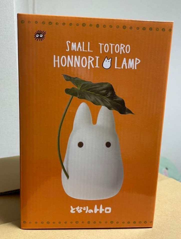 Studio Ghibli My Neighbor Totoro Small Totoro Silicone Lamp Height 7.8 inch USB