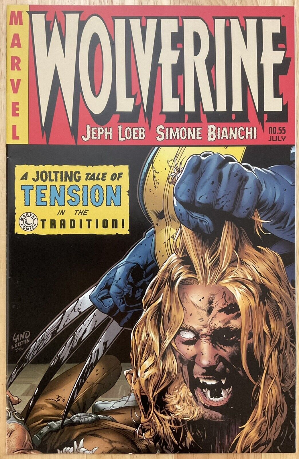 Wolverine #55 (Marvel 2007) Crime SuspenStories #22 Homage Variant Deadpool MCU