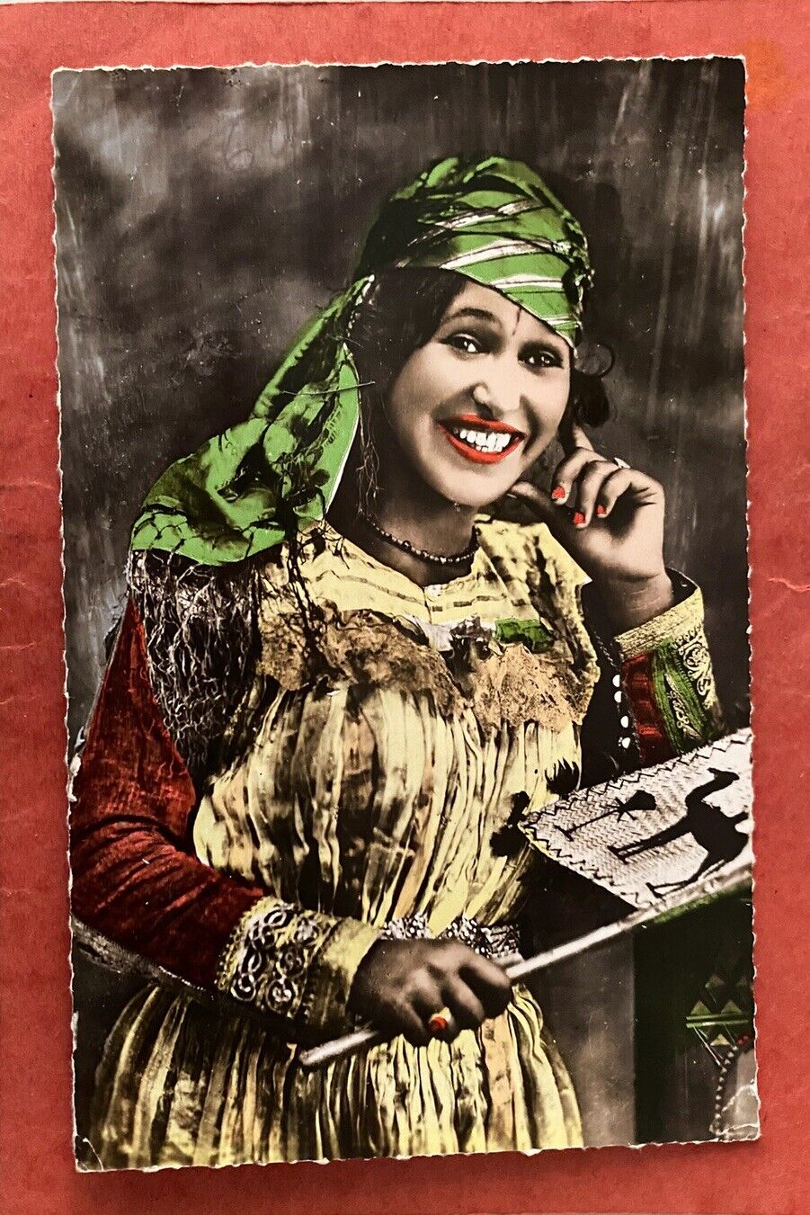 CPSM ALGERIA - Young Girl from the South