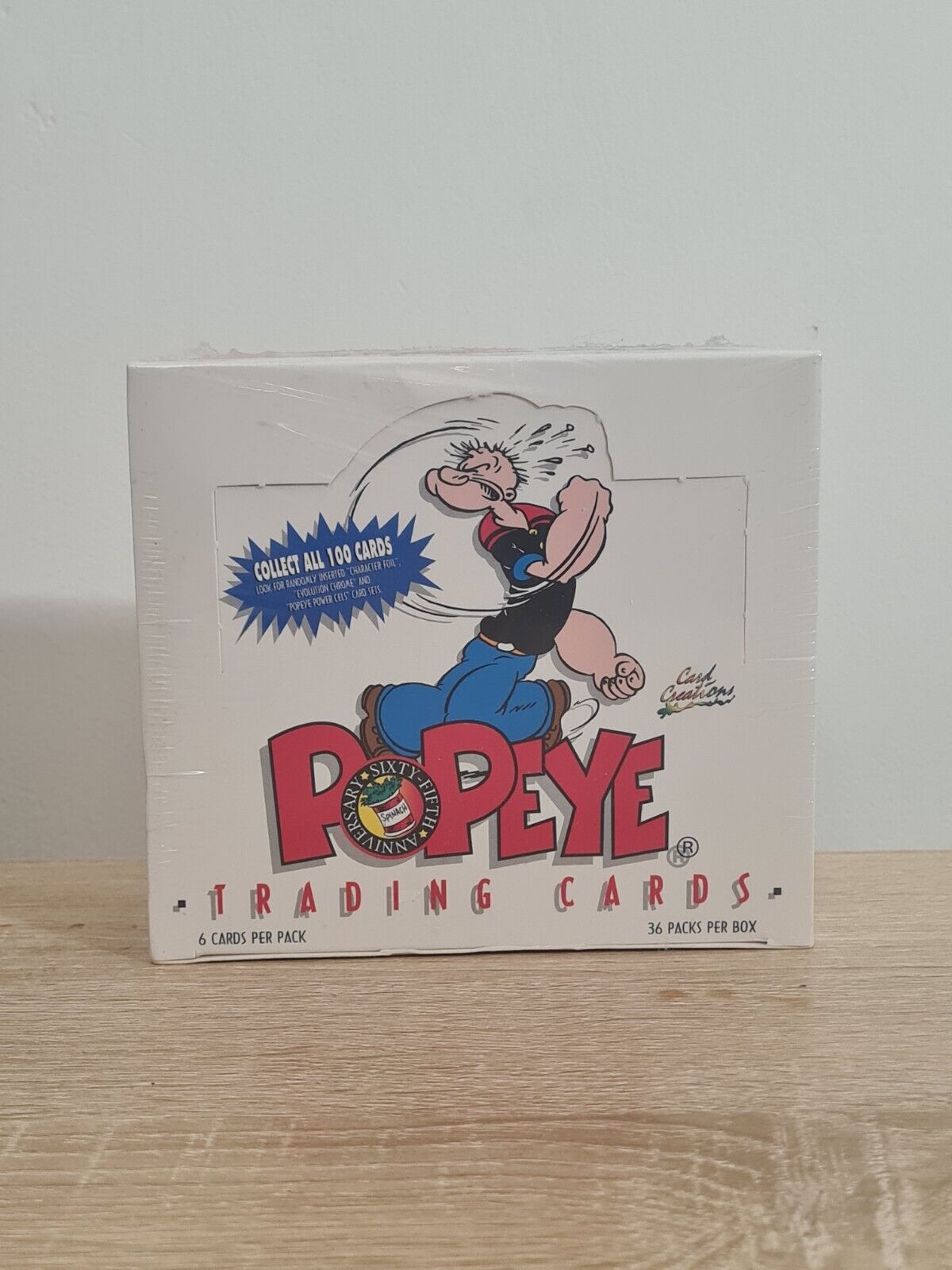 1994 Popeye Trading Card Sealed Box