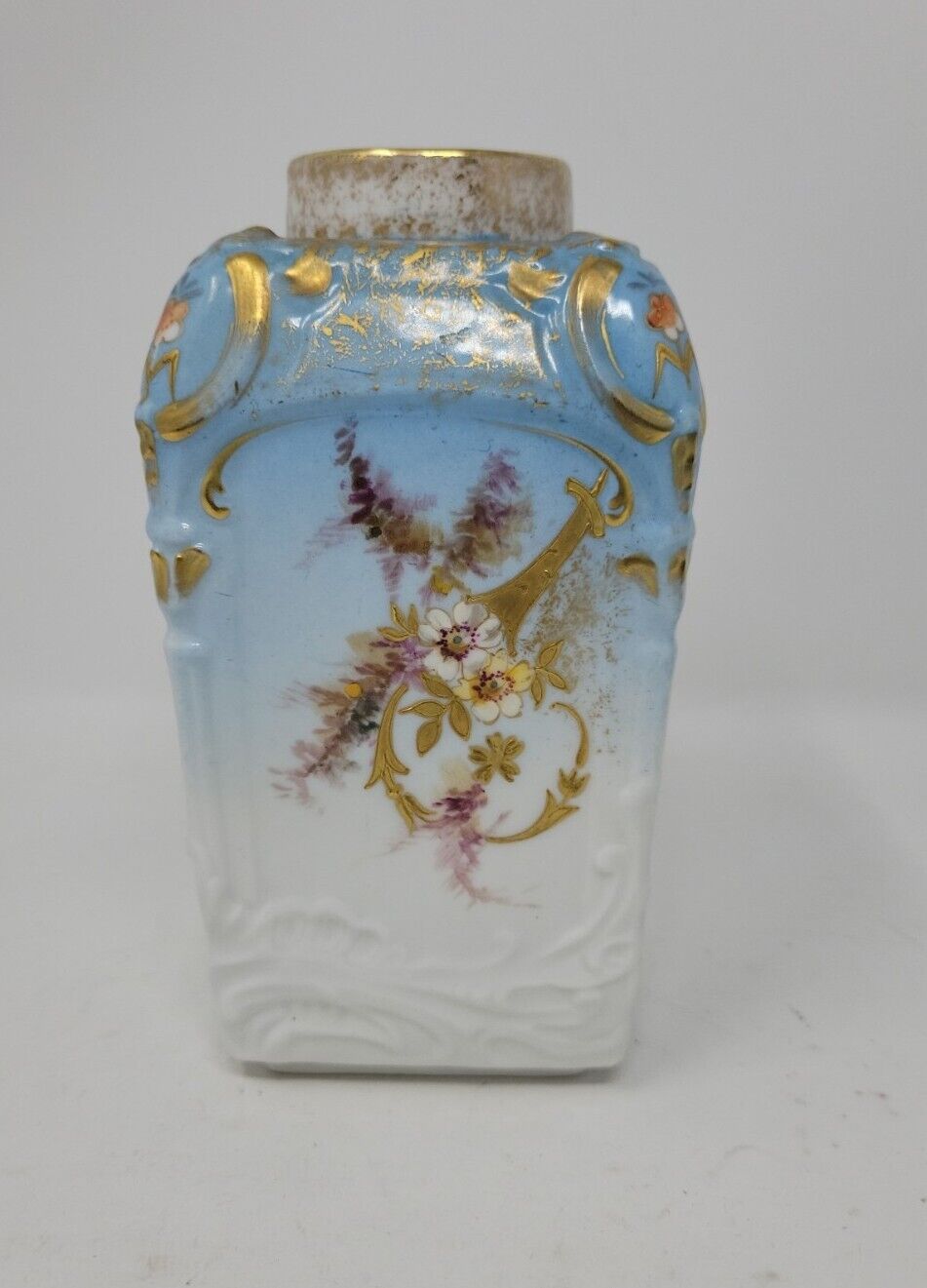 CHARLES AHRENFELDT Limoges Vase C. 1900