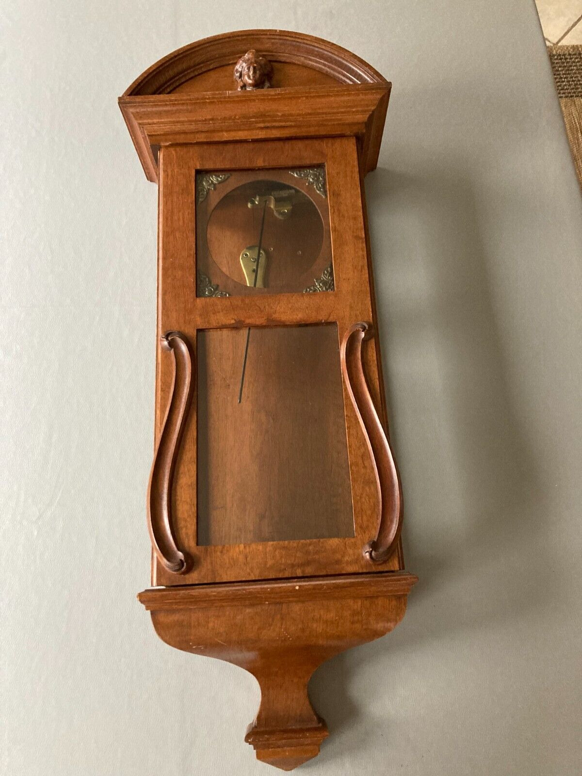 Antique Vintage Wall Clock Case for Gustov Becker clock-1870
