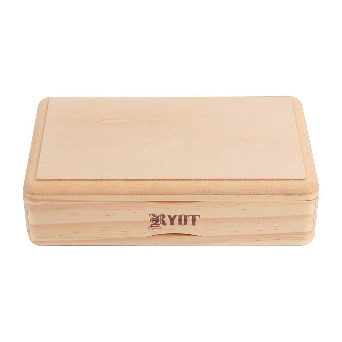 4x7” Solid Top Box in Natural | Premium Wooden Box Perfect for Sifter - Monof...