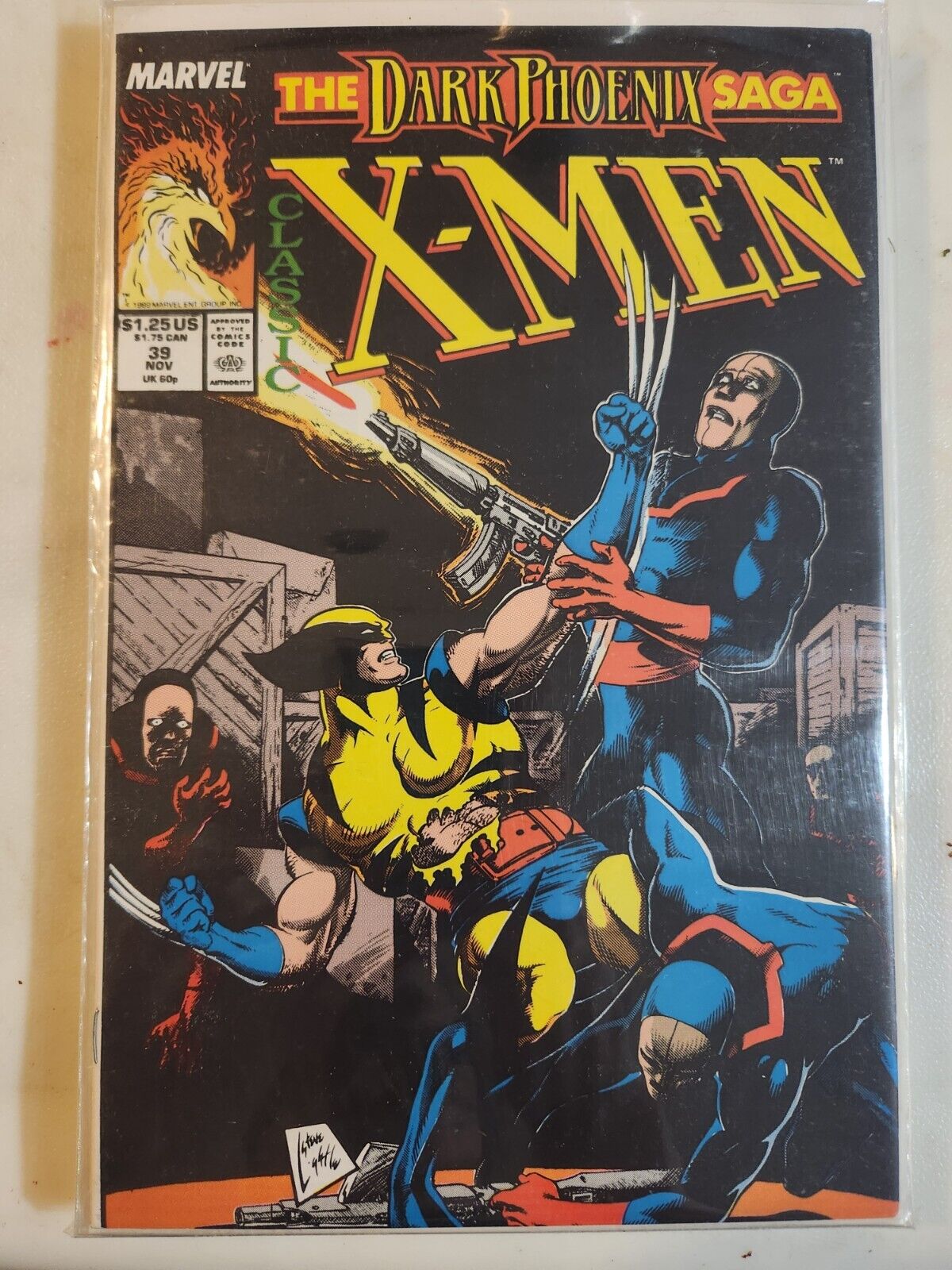 Classic X-Men #39 1989 MARVEL COMIC BOOK 8.0 AVG V34-65