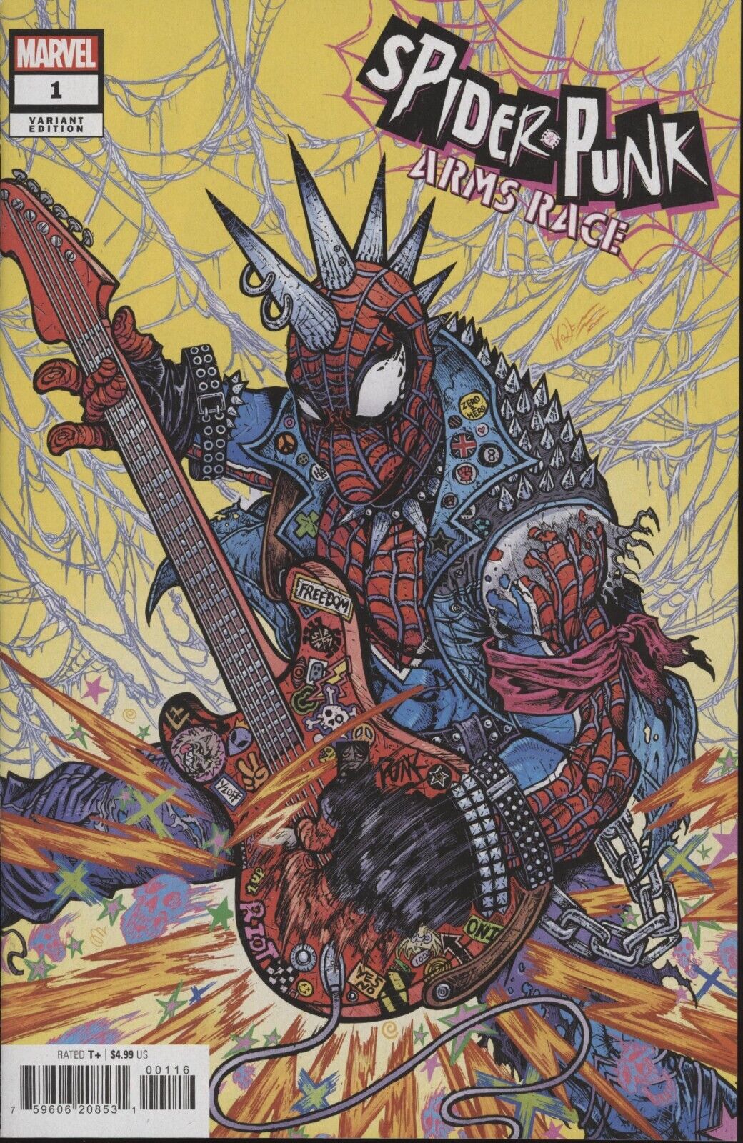 Spider-Punk Arms Race Issue #1F 1:25 Retailer Incentive Variant
